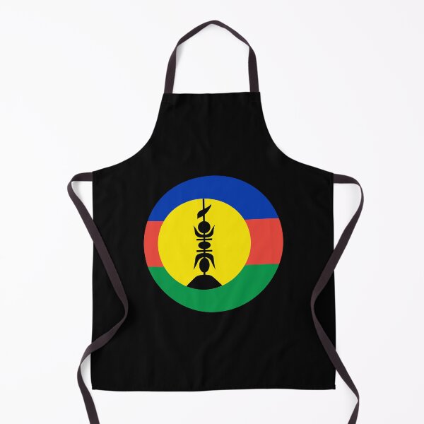 Item preview, FLNKS New Caledonia Round Flag Heritage designed and sold by NTGUILTY.
