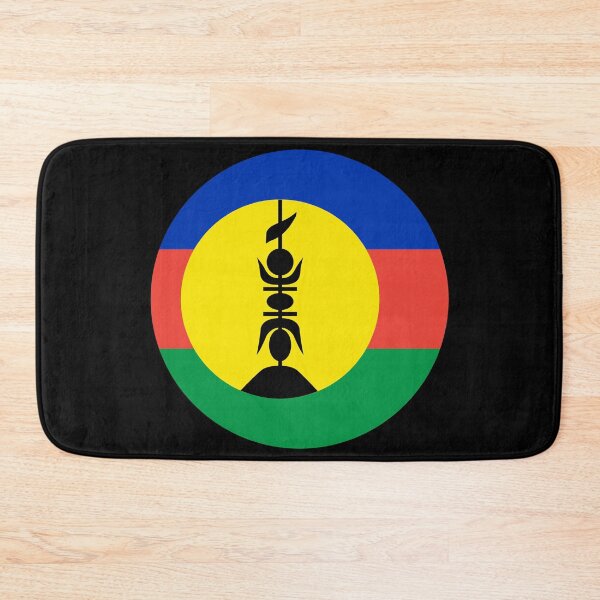 Item preview, FLNKS New Caledonia Round Flag Heritage designed and sold by NTGUILTY.
