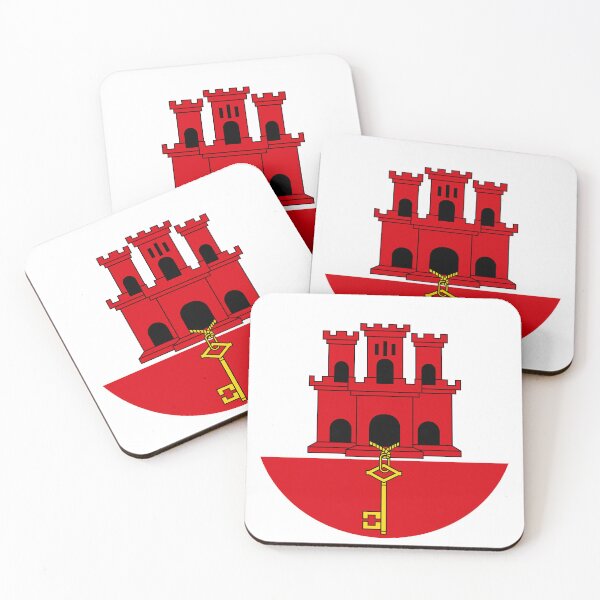 Item preview, Gibraltar Round Flag Gibraltarian Patriotic Heritage designed and sold by NTGUILTY.