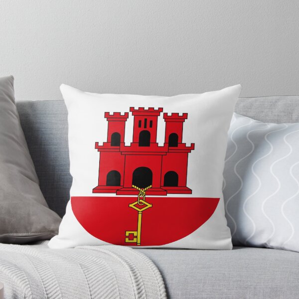 Item preview, Gibraltar Round Flag Gibraltarian Patriotic Heritage designed and sold by NTGUILTY.