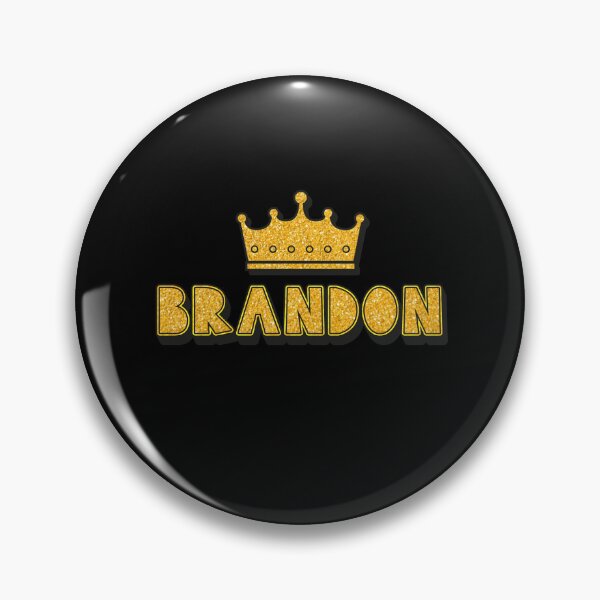 Item preview, Brandon Personalized Name With Crown - Cool & Funny Custom Gift for Men and Boys designed and sold by Oussinc.