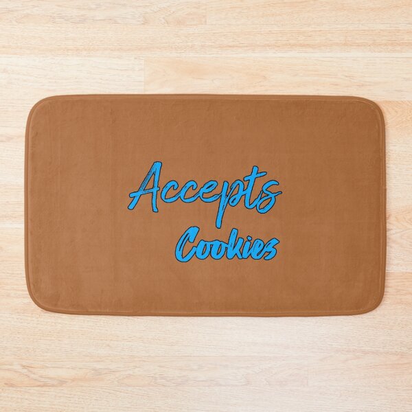 Item preview, “Accept Cookies” tech humor internet sarcasm funny phrase geek original gift designed and sold by AstronautMerch.