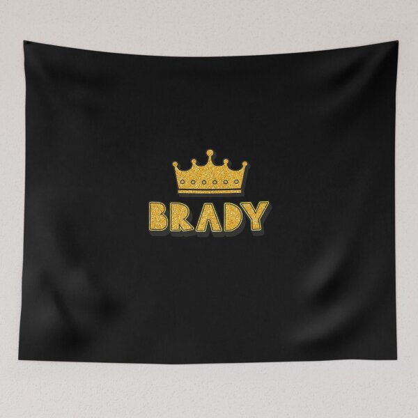 Item preview, Brady Personalized Name With Crown - Cool & Funny Custom Gift for Men and Boys designed and sold by Oussinc.