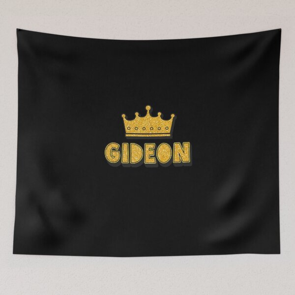 Item preview, Gideon Personalized Name With Crown - Cool & Funny Custom Gift for Men and Boys designed and sold by Oussinc.