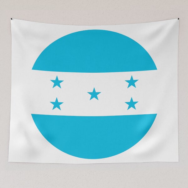 Item preview, Honduras Round Flag Honduran Patriotic Heritage designed and sold by NTGUILTY.