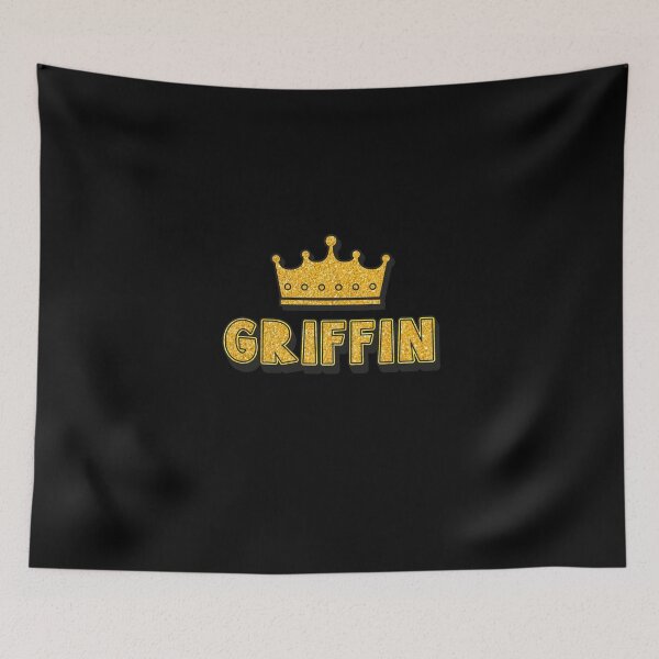 Item preview, Griffin Personalized Name With Crown - Cool & Funny Custom Gift for Men and Boys designed and sold by Oussinc.