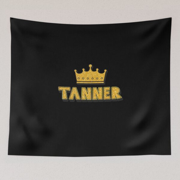 Item preview, Tanner Personalized Name With Crown - Cool & Funny Custom Gift for Men and Boys designed and sold by Oussinc.