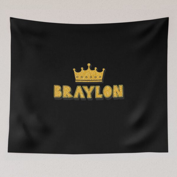Item preview, Braylon Personalized Name With Crown - Cool & Funny Custom Gift for Men and Boys designed and sold by Oussinc.