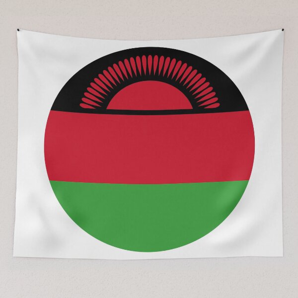 Item preview, Malawi Round Flag Malawian Patriotic Heritage designed and sold by NTGUILTY.