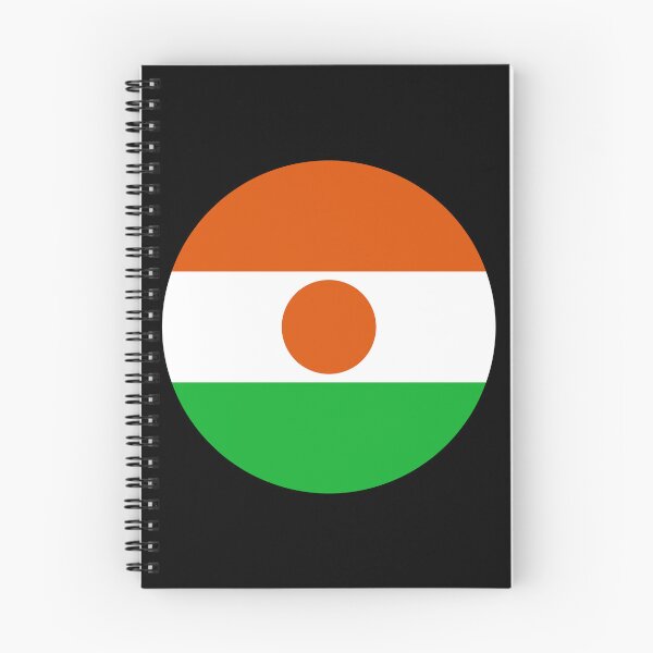 Item preview, Niger Round Flag Nigerien Patriotic Heritage designed and sold by NTGUILTY.