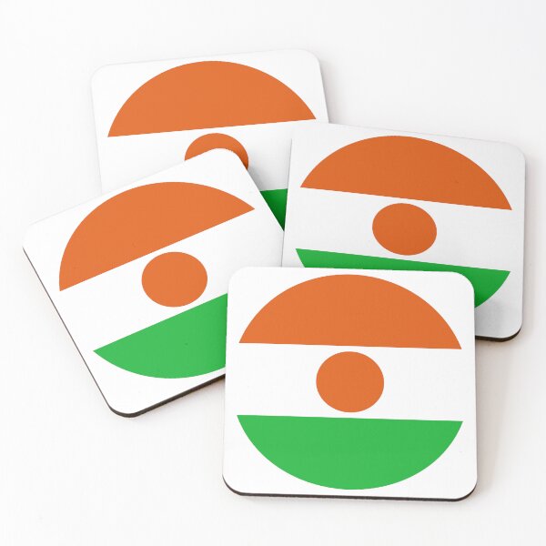 Item preview, Niger Round Flag Nigerien Patriotic Heritage designed and sold by NTGUILTY.