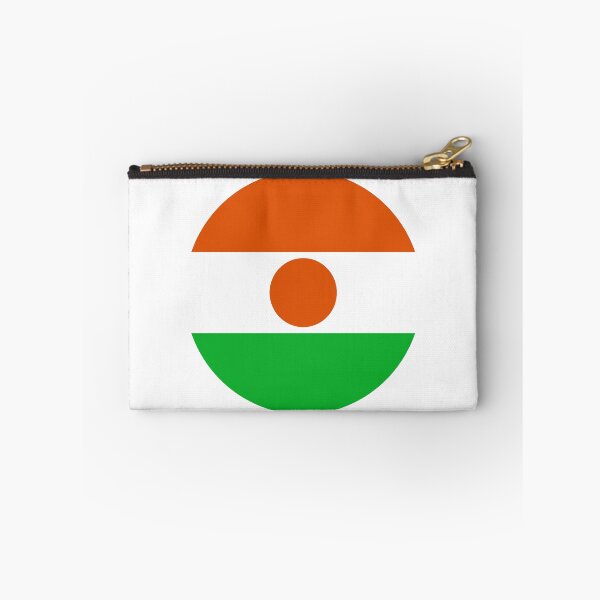 Item preview, Niger Round Flag Nigerien Patriotic Heritage designed and sold by NTGUILTY.