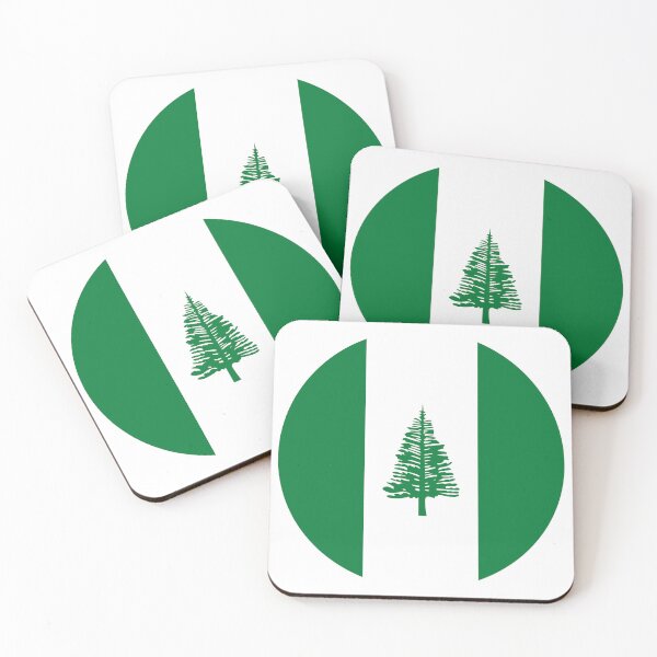 Item preview, Norfolk Island Round Flag Patriotic Heritage designed and sold by NTGUILTY.