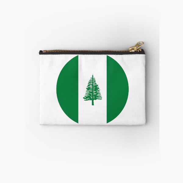 Item preview, Norfolk Island Round Flag Patriotic Heritage designed and sold by NTGUILTY.