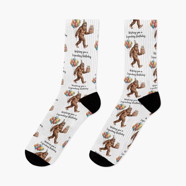 Item preview, Happy Birthday Bigfoot  designed and sold by Roy & Tiffany.