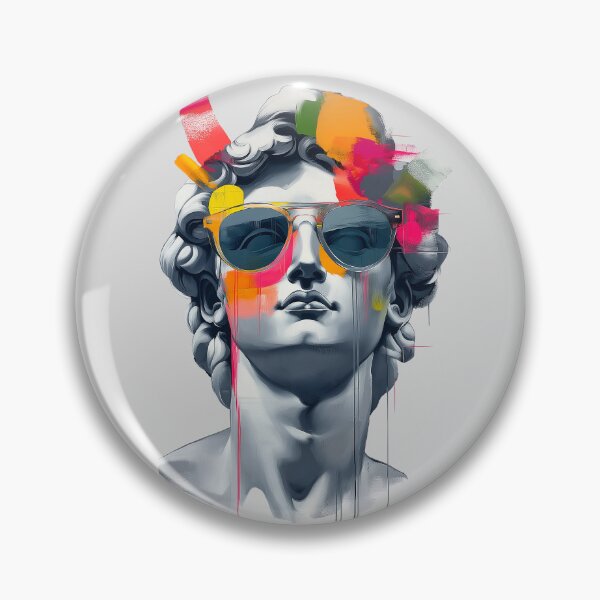 Item preview, Michelangelo David Street Art, Modern Abstract Statue designed and sold by dharanna.