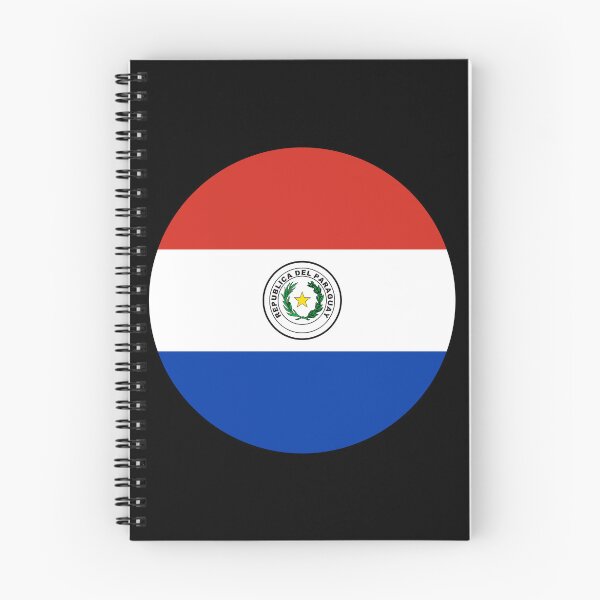 Item preview, Paraguay Round Flag Paraguayan Patriotic Heritage designed and sold by NTGUILTY.