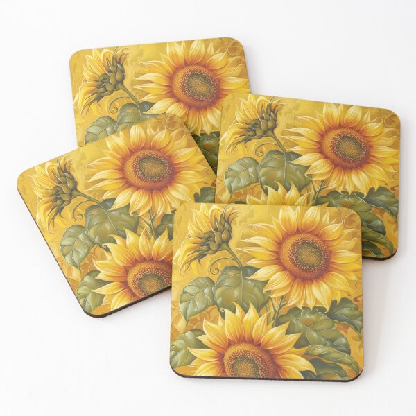 Item preview, Vibrant Sunflowers Botanical Art designed and sold by MargaretWiktor.