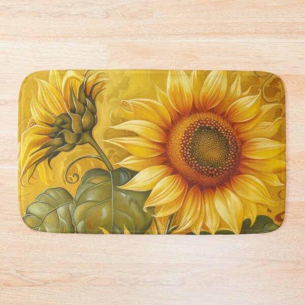 Item preview, Vibrant Sunflowers Botanical Art designed and sold by MargaretWiktor.
