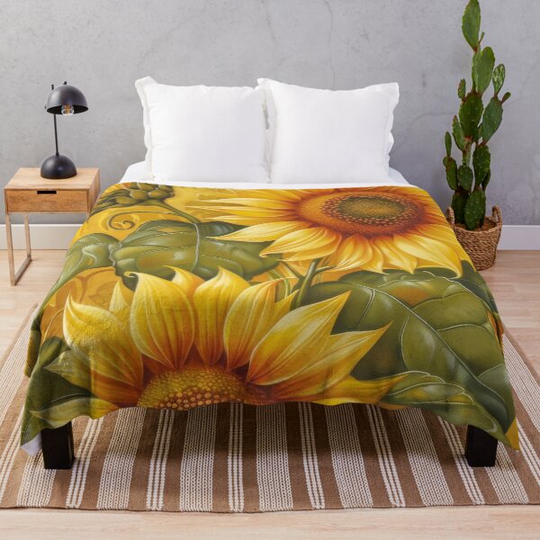 Item preview, Vibrant Sunflowers Botanical Art designed and sold by MargaretWiktor.