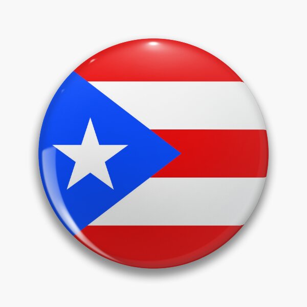Item preview, Puerto Rico Round Flag Puerto Rican Patriotic Heritage designed and sold by NTGUILTY.
