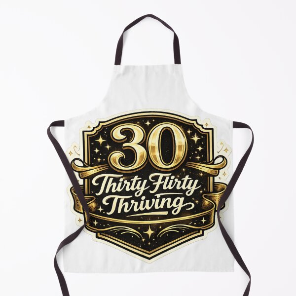 Item preview, 30 Thirty Flirty Thriving 30th Birthday Design designed and sold by CLOUTKULT.