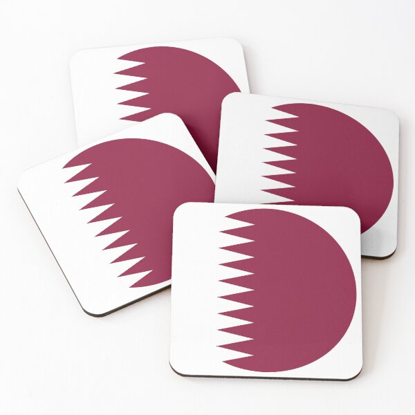 Item preview, Qatar Round Flag Qatari Patriotic Heritage designed and sold by NTGUILTY.