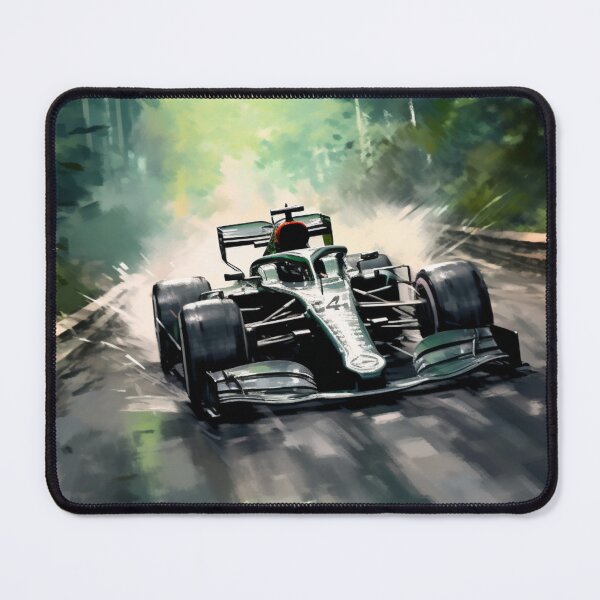 Item preview, Lewis Hamilton 2020 Mercedes W11 F1 Watercolour Painting Print designed and sold by PicTechNowArt.