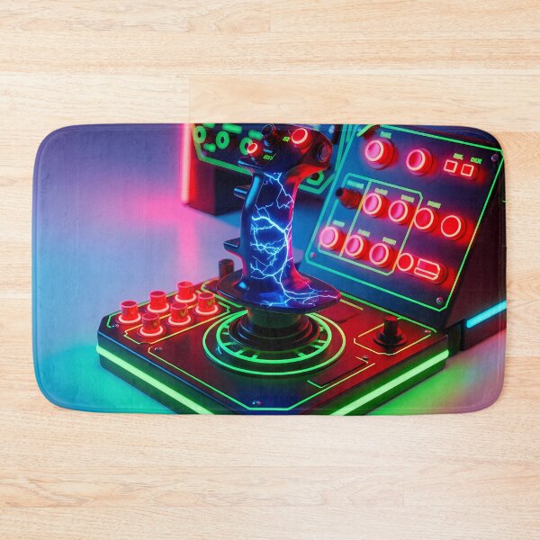 Item preview, Cyber Cockpit Flight Stick Neon designed and sold by powersunlight.