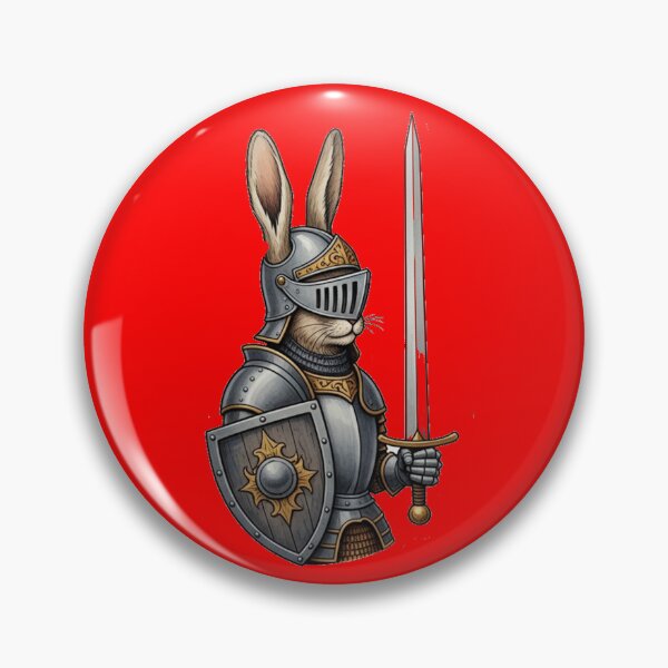 Item preview, Bunny Knight of the Round Burrow designed and sold by bolguzart.