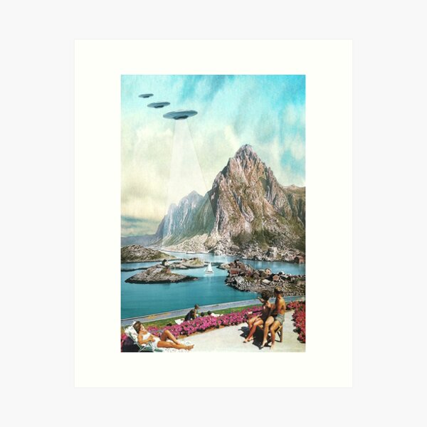 Mass Sighting Art Print
