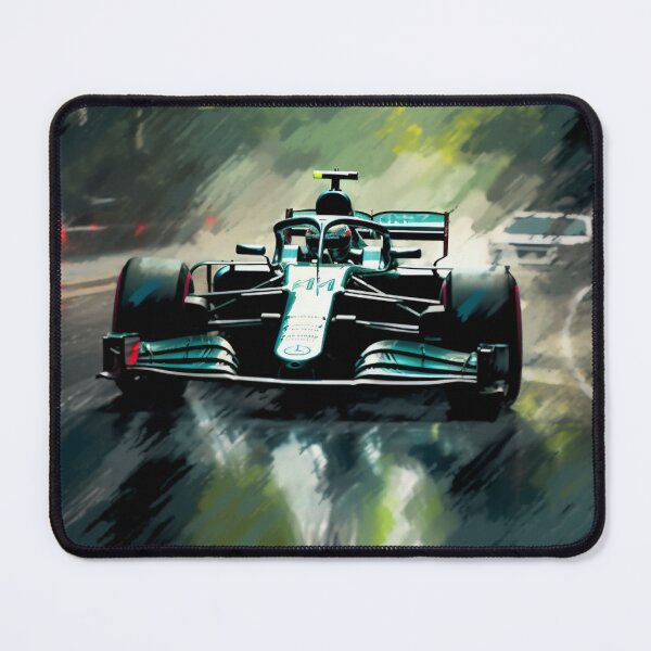 Item preview, Lewis Hamilton 2020 Mercedes W11 F1 Watercolour Painting Print designed and sold by PicTechNowArt.