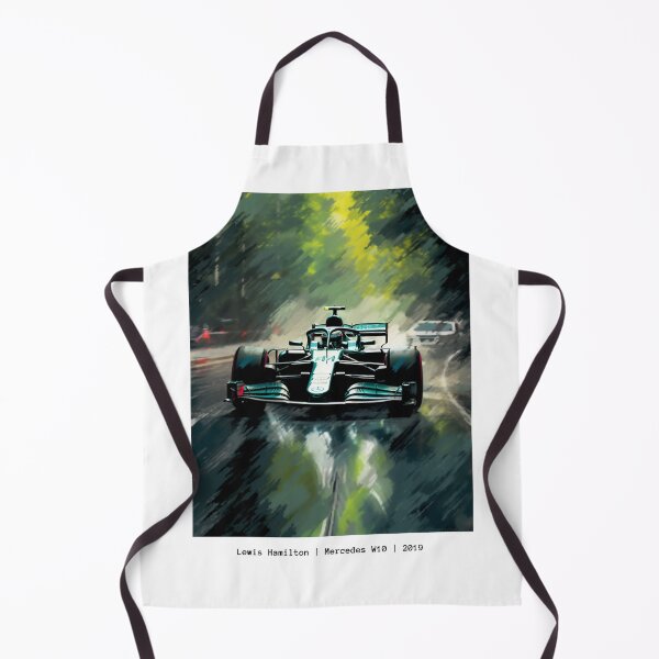 Item preview, Lewis Hamilton 2020 Mercedes W11 F1 Watercolour Painting Print designed and sold by PicTechNowArt.