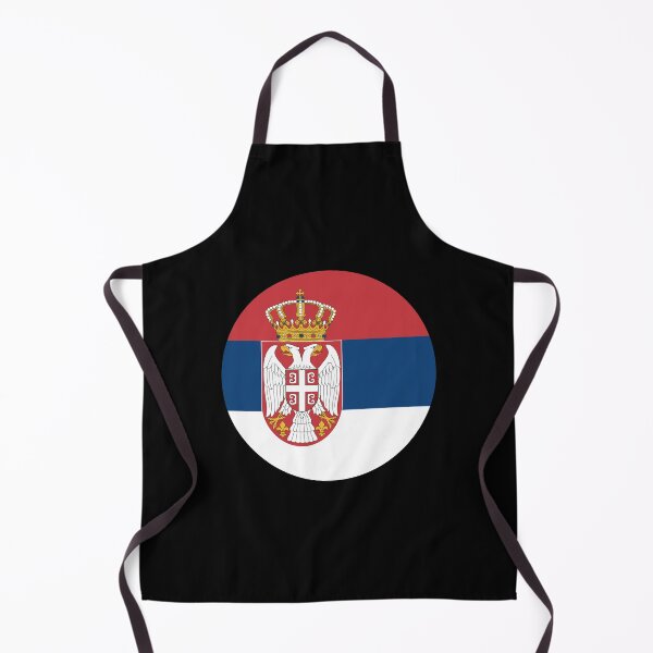 Item preview, Serbia Round Flag Serbian Patriotic Heritage designed and sold by NTGUILTY.