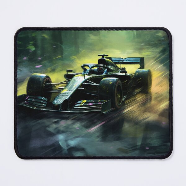 Item preview, Lewis Hamilton 2020 Mercedes W11 F1 Watercolour Painting Print designed and sold by PicTechNowArt.