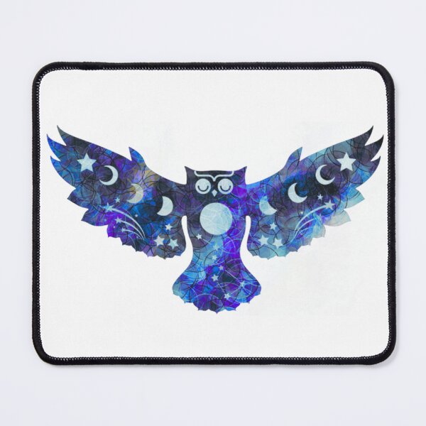 Item preview, moonphase owl designed and sold by wondersarbear.