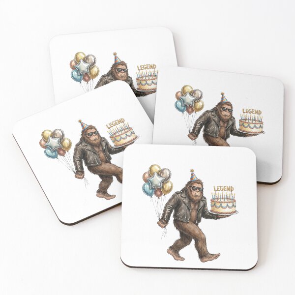 Item preview, Happy Birthday Bigfoot  designed and sold by Roy & Tiffany.