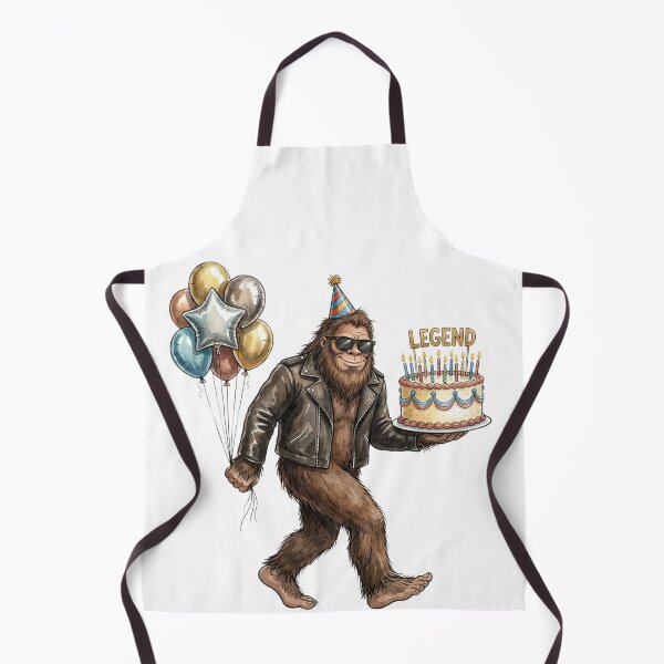 Item preview, Happy Birthday Bigfoot designed and sold by Roy & Tiffany.