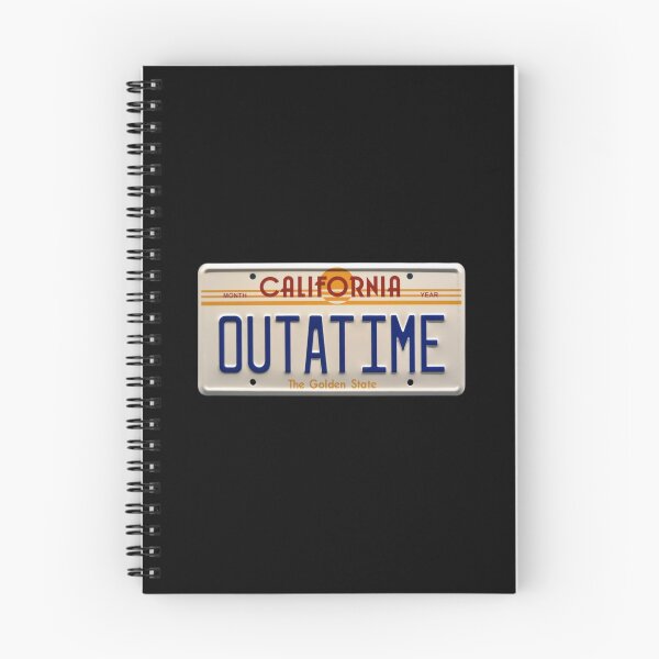 Item preview, Back to the Future License Plate designed and sold by Spring Things.