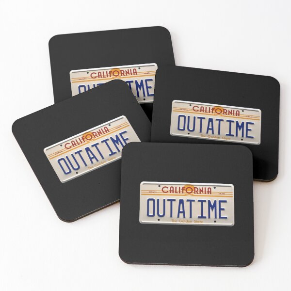 Item preview, Back to the Future License Plate designed and sold by Spring Things.