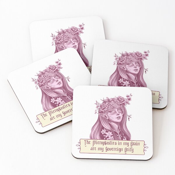 Item preview, Microplastics in My Brain designed and sold by Katana_Ink.