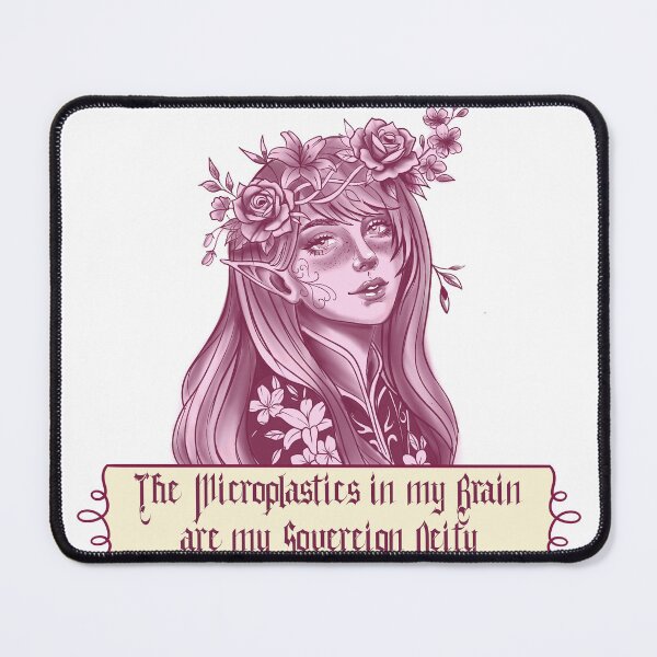 Item preview, Microplastics in My Brain designed and sold by Katana_Ink.
