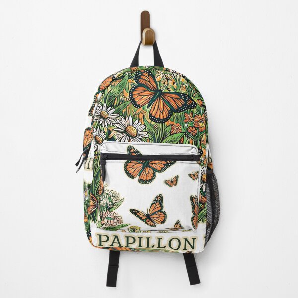 Item preview, Papillon Monarque Vive la Migration French Butterfly Travel Nature Art designed and sold by FrancophileFun.