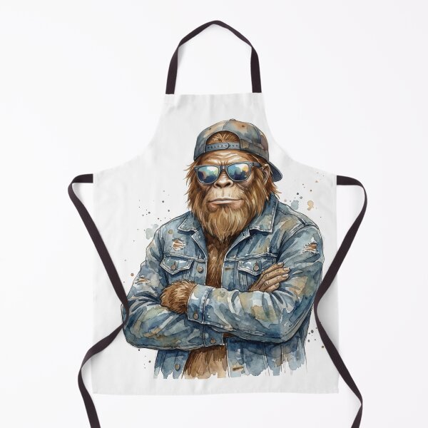 Item preview, Cool Bigfoot – Stylish Sasquatch Watercolor Art designed and sold by Roy & Tiffany.