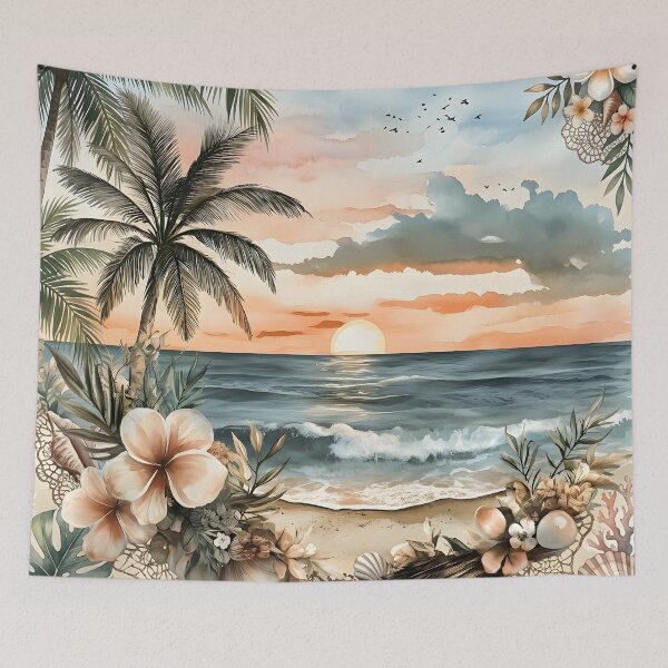 Item preview, Tropical Island Ocean Breeze designed and sold by Eclectic Monkey.