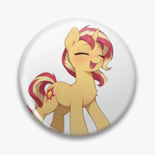 Item preview, Sunset Shimmer is happy!  designed and sold by CeluniaMoon's Art - Cute Furry, Anime, and More! .
