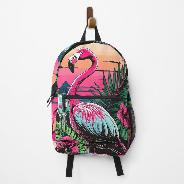 Item preview, Flamingo in a sunset tropical vacation designed and sold by Creative Visualize.
