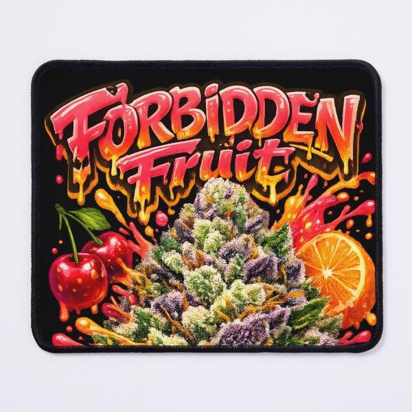 Item preview, Forbidden Fruit Graffiti Print | Fruity Sweet Indica Hybrid Typography | Relaxing 420 designed and sold by WAUZ.