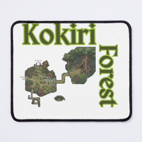 Item preview, Kokiri Forest Map - Fantasy Park Collection designed and sold by Nerdventure.