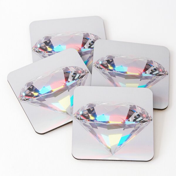 Item preview, Prismatic Diamond Crystal Neon Refraction designed and sold by powersunlight.